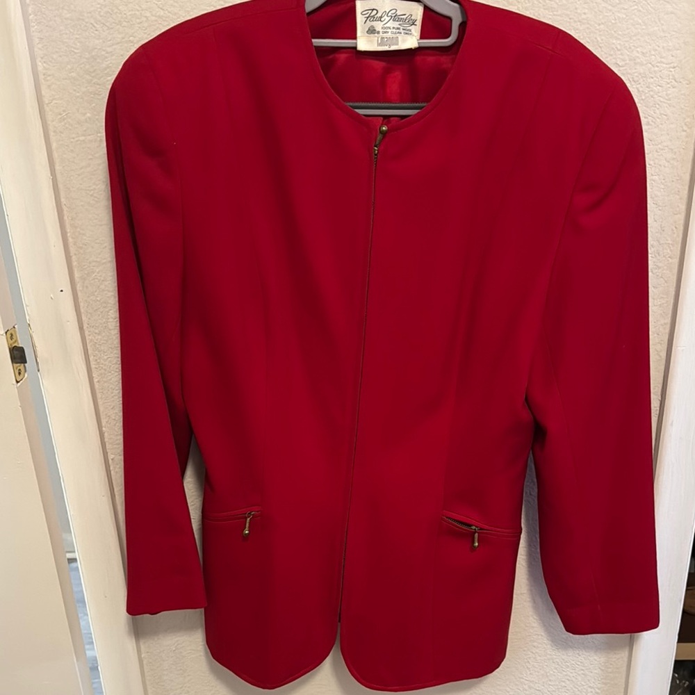 Stanley Classic Red Women's Blazer